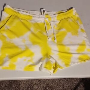 Style & Co. Yellow Tie-Dye Women's Shorts